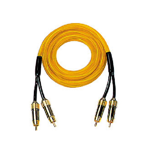 Apricot and Black wire KH2620RCA cable