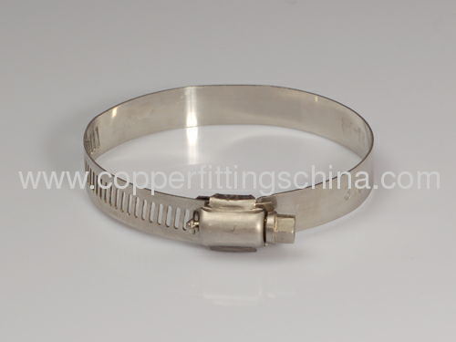 American type stainless steel hose clamp