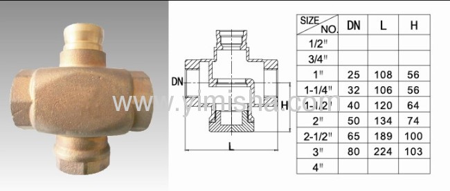 YIMISHA Bronze Proportional Integral Valve