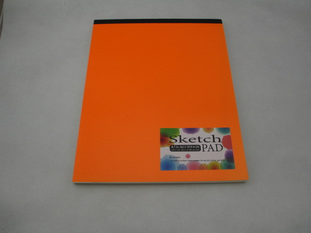 3 subjects sketch notepad