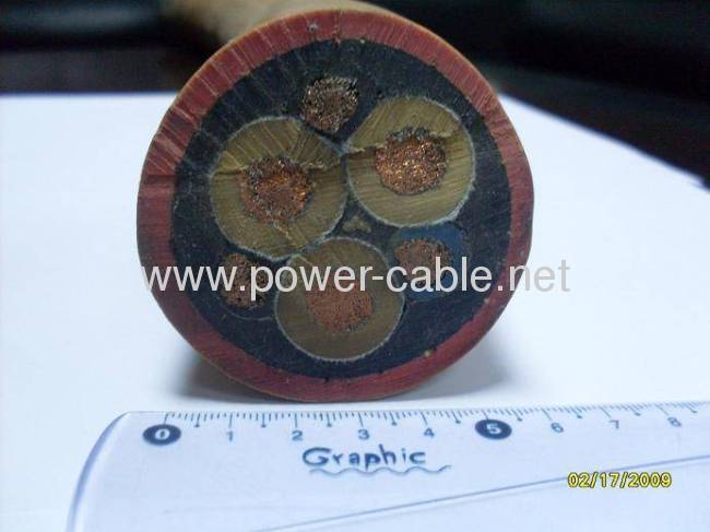 Rubber cable 450/750v with copper conductorIEC