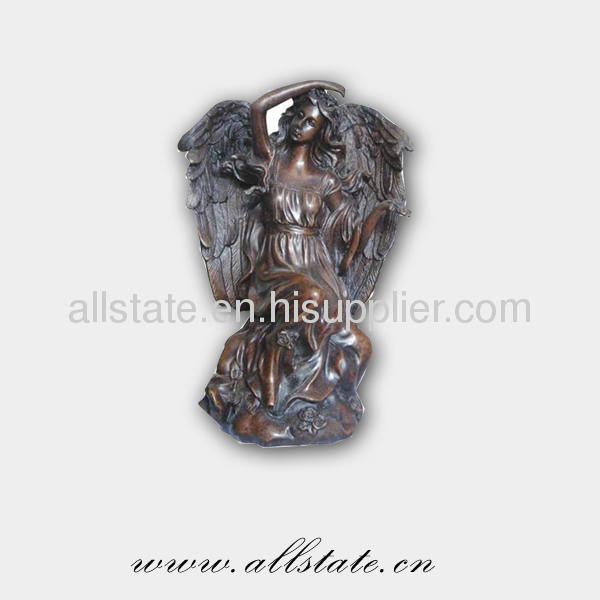 Lion Head Bronze Sculpture
