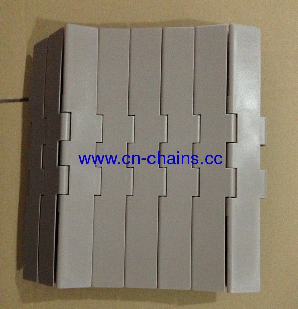 Plastic Slat top double hinge straight running conveyor chains(821-K1200)