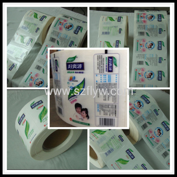 Custom Super Quality Roll Pill Bottle Paper Labels