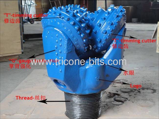 API 2012 newest roller cone drill bit with many sizes for well drilling