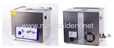 Stainless Steel 10L Ultrasonic Cleaner