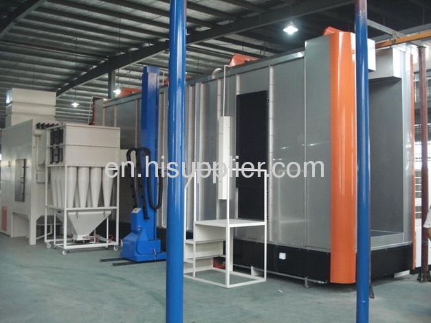 automatic paint coating booth 