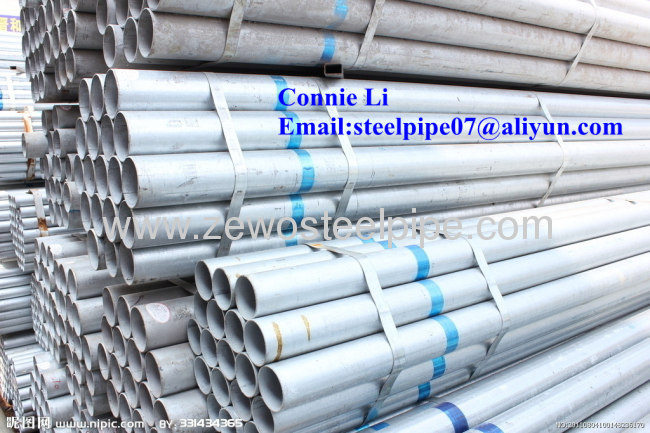 galvanized seamless carbon steel pipe