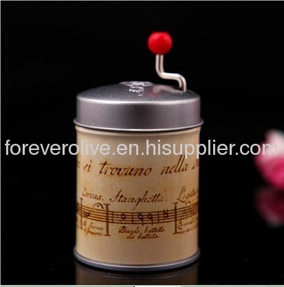 Confectionery Musical Tin Can, Musical Box