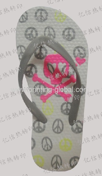 Thermal Transfer Printing Films for PVC Adults Slippers New Design