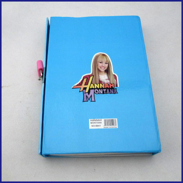 hardcover notebook with lock