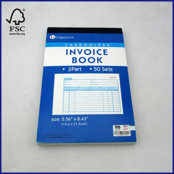fashion carbonless invoice book