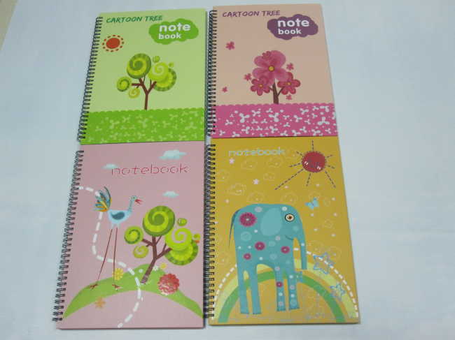 A6 4 subject college ruled hardcover notepad/notebookcarton