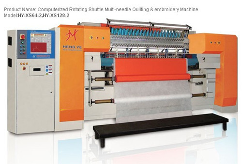 Computerized Rotating Shuttle Multi-needle Quilting Machine