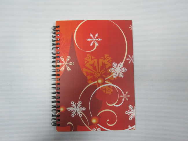 A5 single subject hardcover double spiral notebook college ruled 