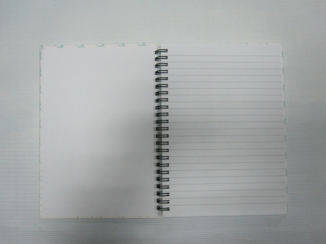 A6 4 subject college ruled hardcover notepad/notebookcarton