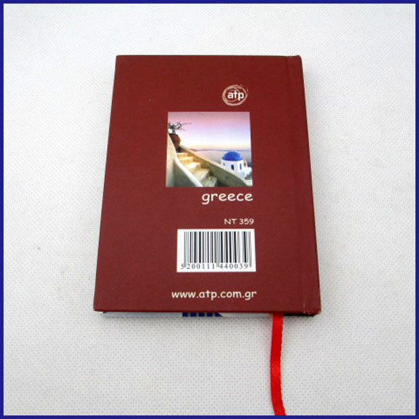 landscape cover mini hardcover notebook