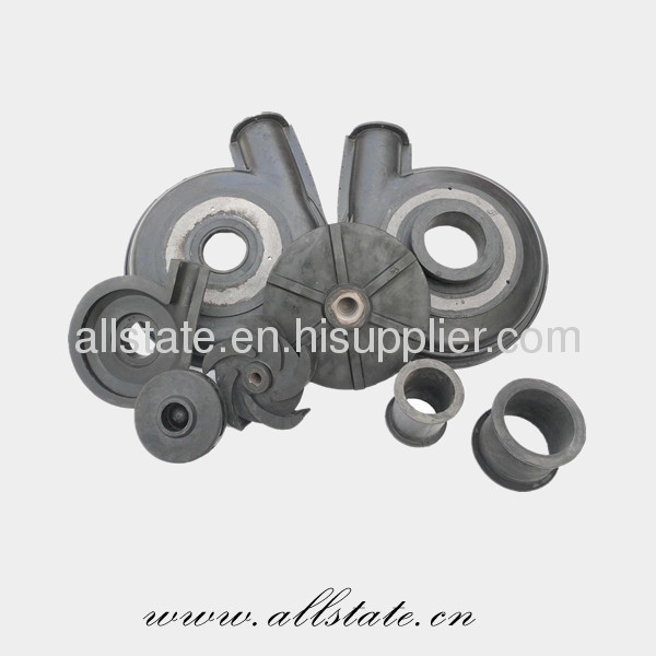 Corrosion And Abrasion Resistant Rubber Impeller