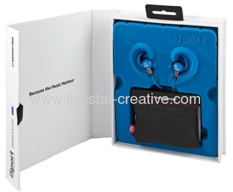 Monster iSport Blue Immersion In-Ear Headphones with ControlTalk