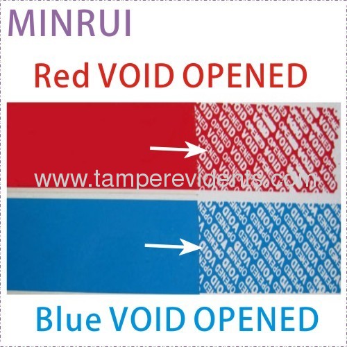 Custom RED Total Transfer VOID Sticker,Warranty VOID Security Label,Matt Tamper Evident VOID Seal Stickers