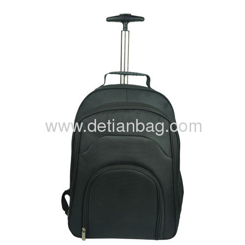 Fashion top carry on travel rolling wheeled backpacks for notebook laptop131516 