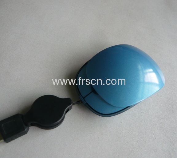 Slide cover usb trackball wired mouse