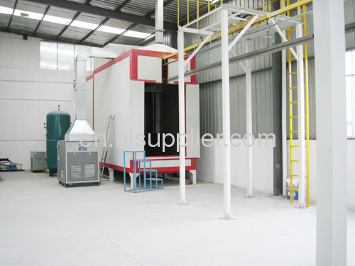 powder coating line for computer shell 