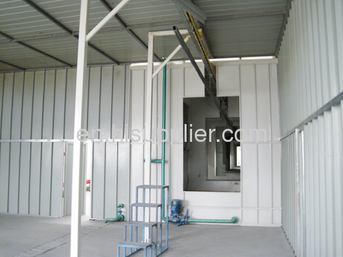 powder coating line for computer shell 