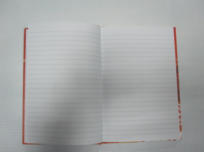 A5 hardcover hardbound notebook college ruled