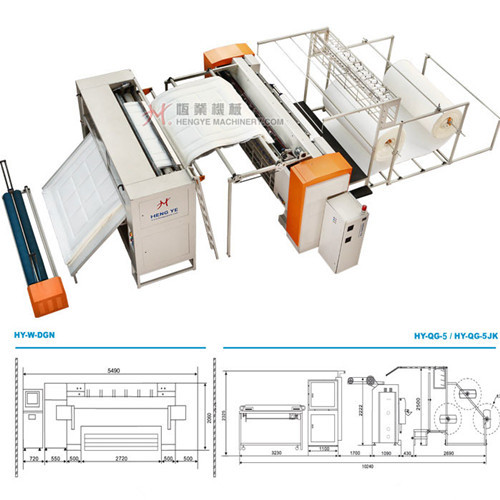 Computerized Chain Stitch Multi-functional Quilting Machine