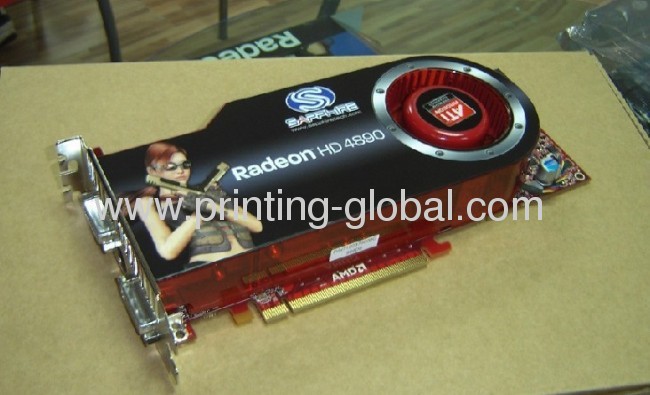 Graphics Card Cover Hot Stamping Transfer Films Good Quality