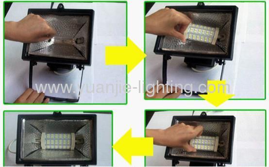  R7S LED LAMP 8W 36SMD