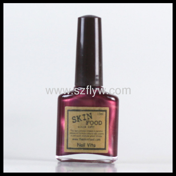 Custom precise printing nail polish bottle label stickers