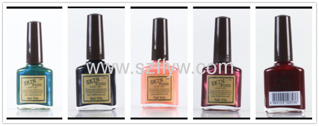 Custom precise printing nail polish bottle label stickers