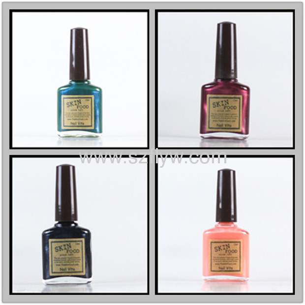 Custom precise printing nail polish bottle label stickers