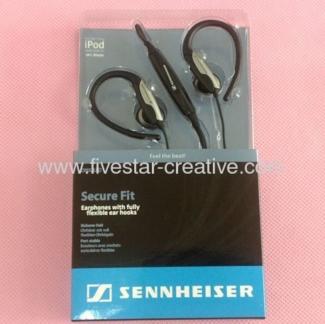 Sennheiser OMX180 Stereo Earphones with Fully Flexible Ear Hooks