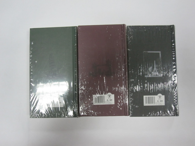 3 subject hardbound round back diary /notebook