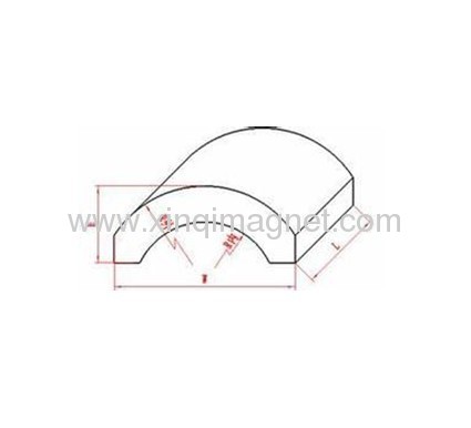 Small Segment 35SH motor magnet