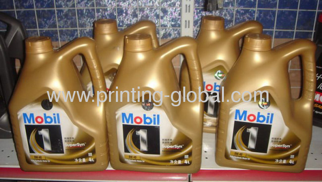 PP Engine Oil Bottles Heat Transfer Printing Films 