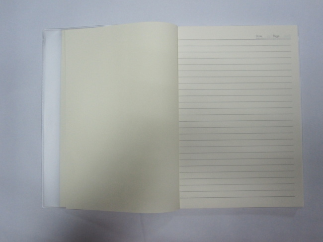 A4 2 subjectPP softcover notebook college ruled