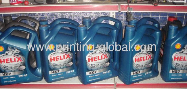 PE Lubricating Oil Bottles Hot Stamping Printing Films