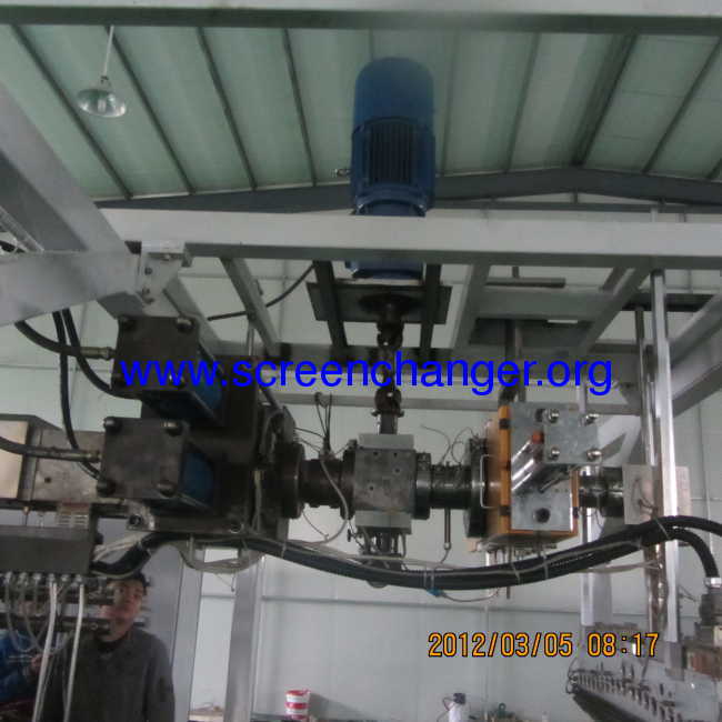 continuous screen changr-double piston hydraulic screen changer