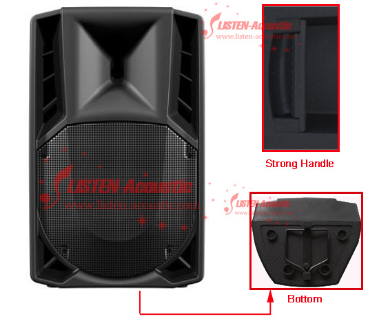 Plastic Loudspeaker PA Speaker System PO08/PO08A