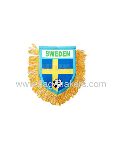 Sweden Mini pennant banner 