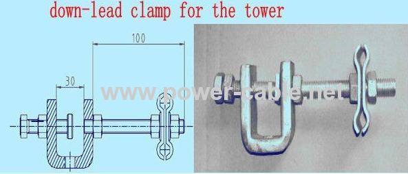 OPGW Accessories Down Lead Clamps