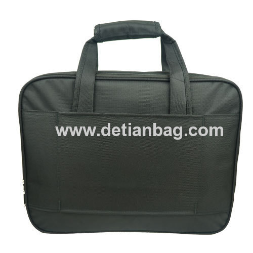 Black trendy business travel laptop briefcase for notebook 13.31516 