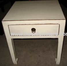 Chinese furniture stool 1 drawer