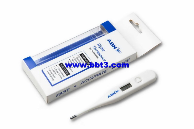 Promotional digital Thermometer with color box