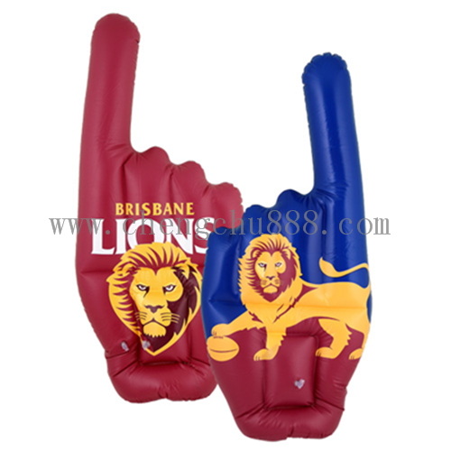 Red Inflatable Finger,Cheering Finger