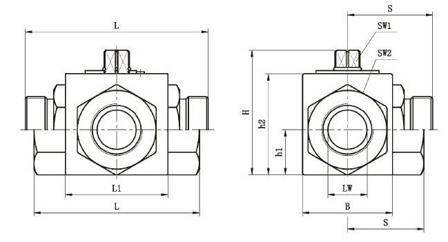 KHB3K-M Series High Pressure Ball Valve